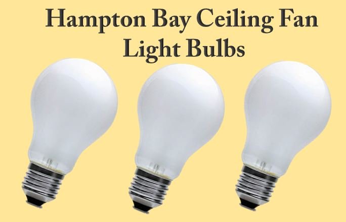 Best Hampton Bay Ceiling Fan Light Bulbs, What Size Light Bulb For A Ceiling Fan