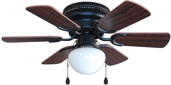 Hardware House 17-4640 Arcadia 30-Inch Flush Mount Hugger Ceiling Fan