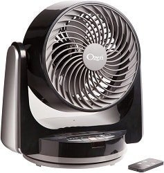 Ozeri Brezza Dual Oscillating Desk Fan for Bunk Bed