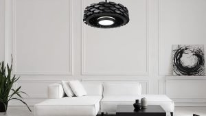 Bladeless Ceiling Fan with Light
